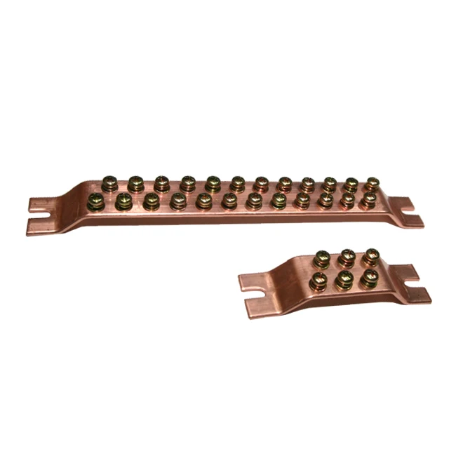 Ground Screw Terminal Busbars Wholesale Copper Ground Screw Terminal Bus bar