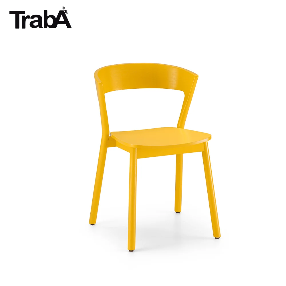 High Quality stackable Chair beech or ash frame restaurant bar
