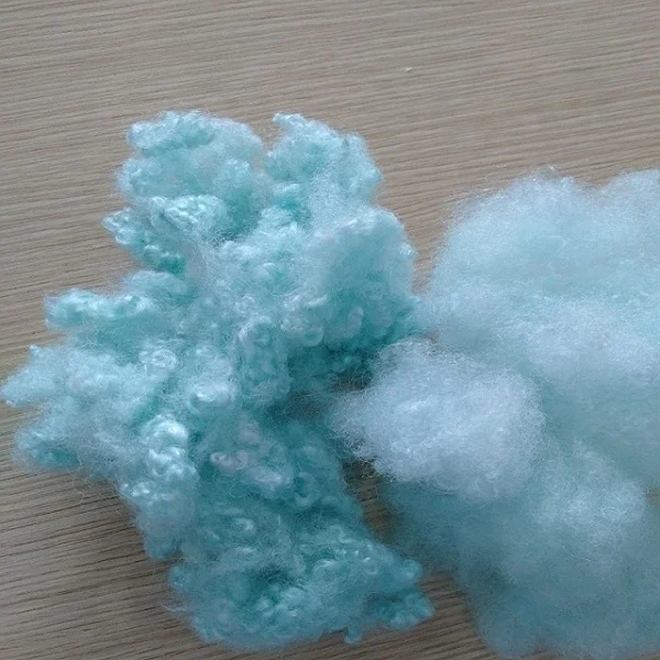 Staple Fiber for Non Woven Fabric Material HCS a Grade 100% Polyester Premium Quality Blue Hollow Recycled Viscose Staple Fibre