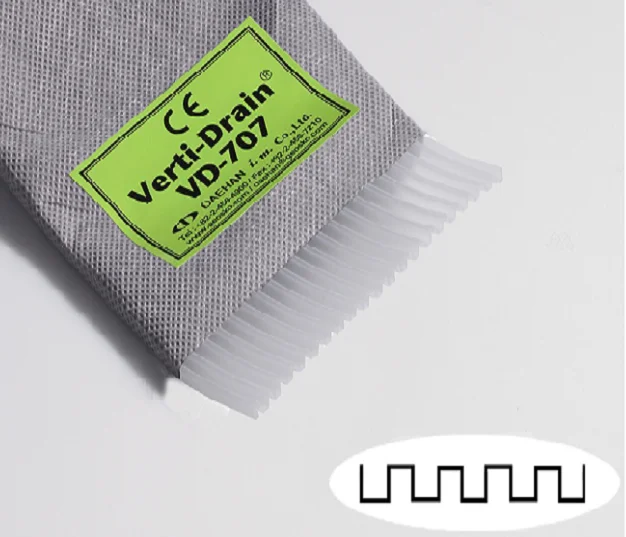 Korea reliable product floor drain Prefabricated Vertical Drain