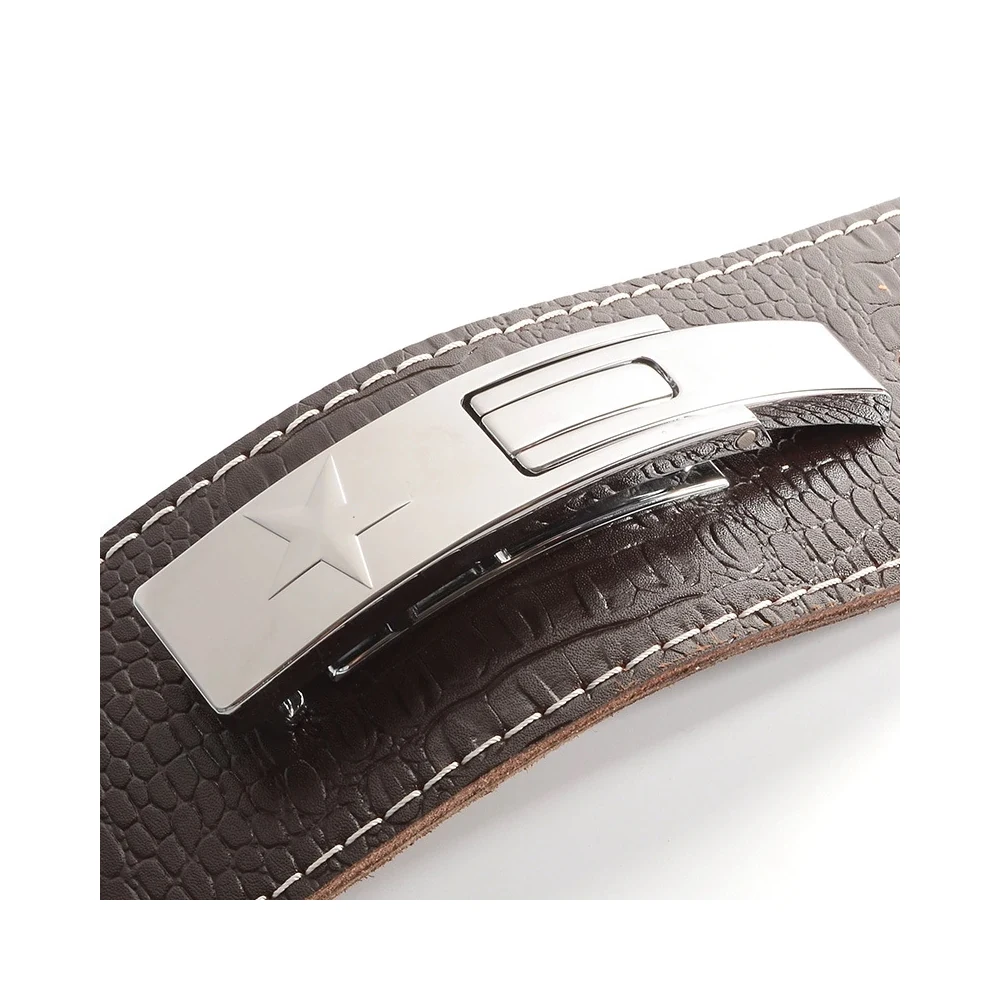 Ремни для тренажерного зала из натуральной кожи