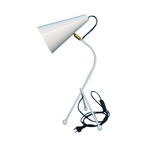 Handmade Desk Lamp  modern antique classic designer customized logo print Contemporary Style Beautiful shade white table Lamp