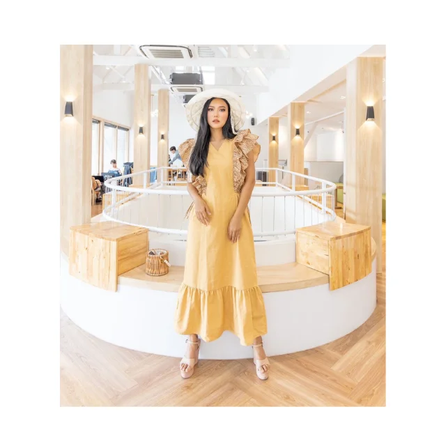 Best Seller Thai Casual Womens Dresses Premium Products Hand Made By Lada Lanna Collection 009