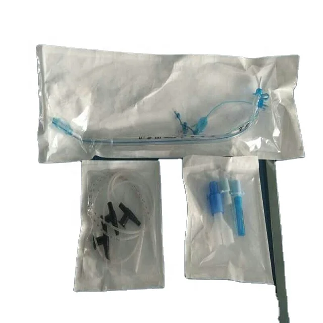 Medical double-lumen endotracheal intubation