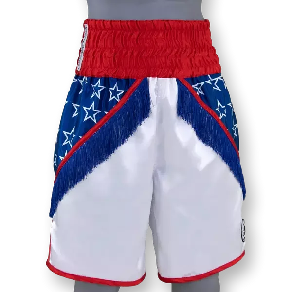 Muay Thai Kick Boxing Thai Shorts Made of Satin Silk Custom Decorative with custom size logo color OEM  lead time
