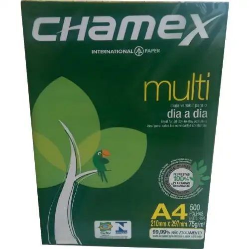 
 Лазер премиум-класса A4, копировальная бумага 80gsm / 70gsm Chamex Papel/многоцелевая копировальная бумага Chamex A4  