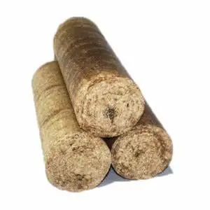 Wholesale Natural dark Wood Pellets rice husk Hardwood Briquettes highest quality at best wholesale price manufactures in India