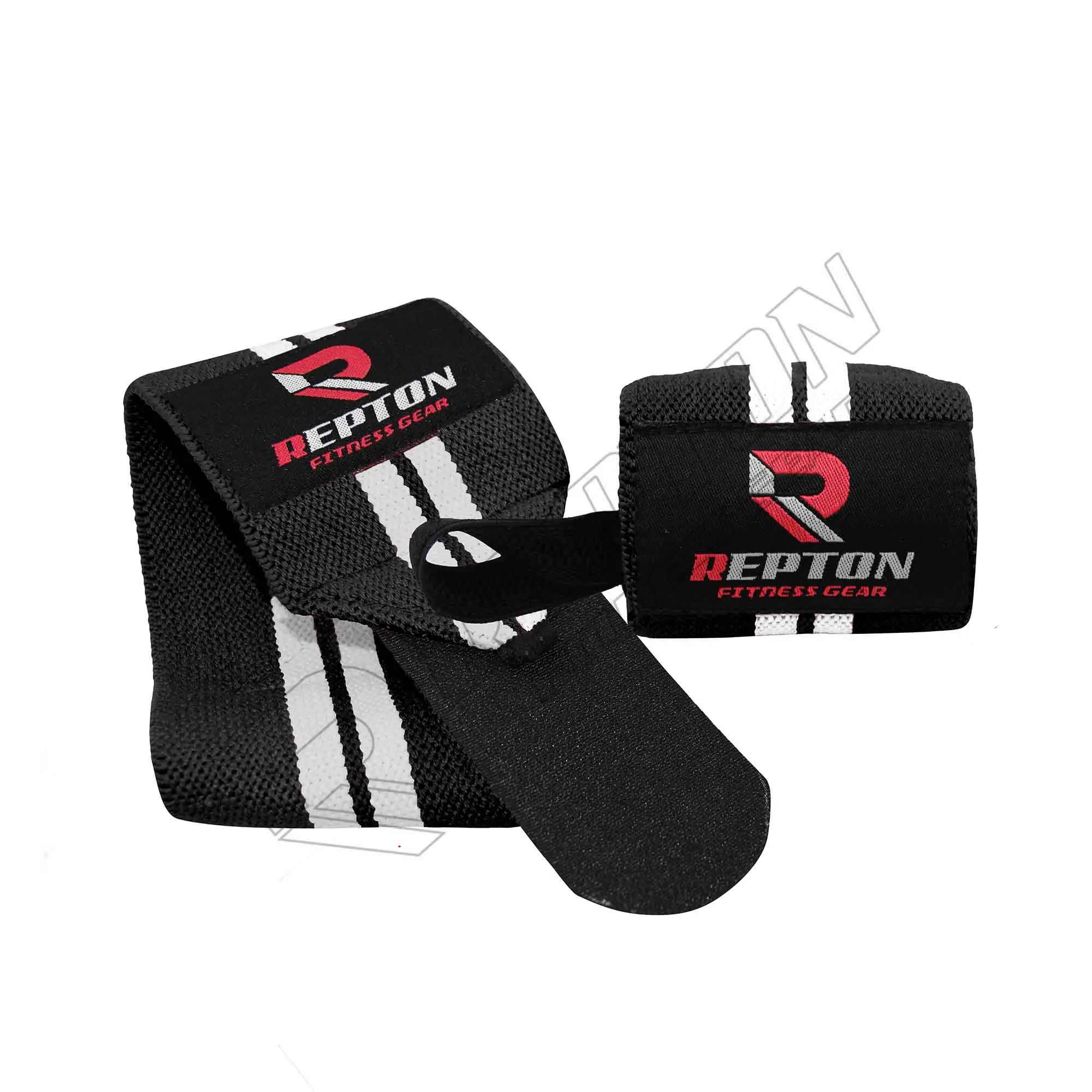  New Custom Logo Weight Lifting Wrist Straps Gym Bodybuilding Support