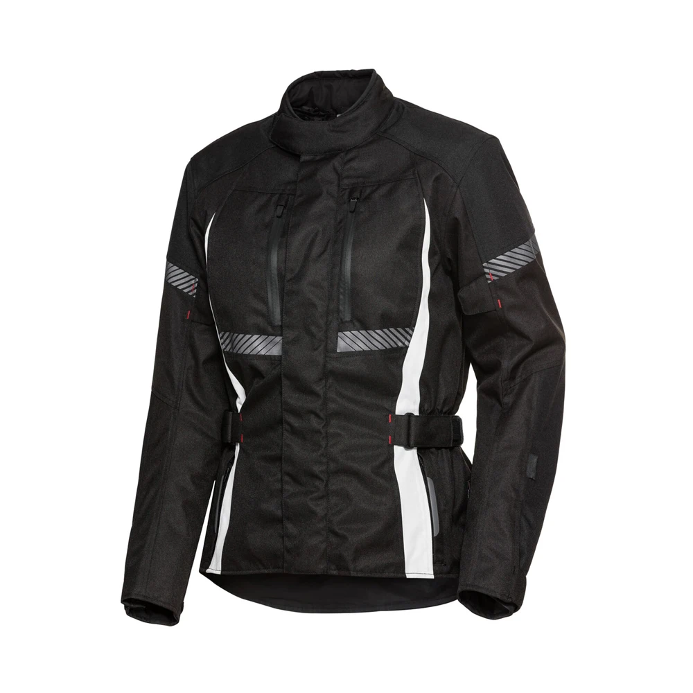 Women Motorbike Embroidery Cordura Jacket Made of top quality 600D Denier Cordura Fabric men leather jacket
