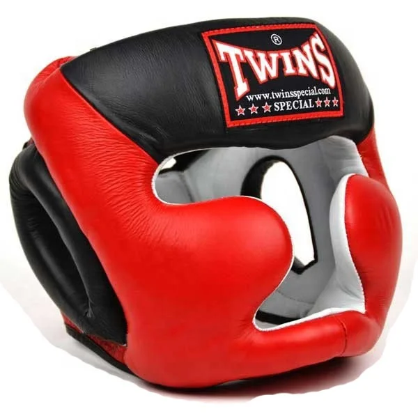 Cheap Durable Kick Boxing Head Guard Twins Professional Face Bar Head Gear BS-815