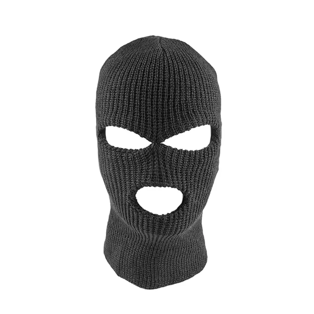 
Wholesale Custom Logo FaceMask Knit Full Face Cover SkiMask 