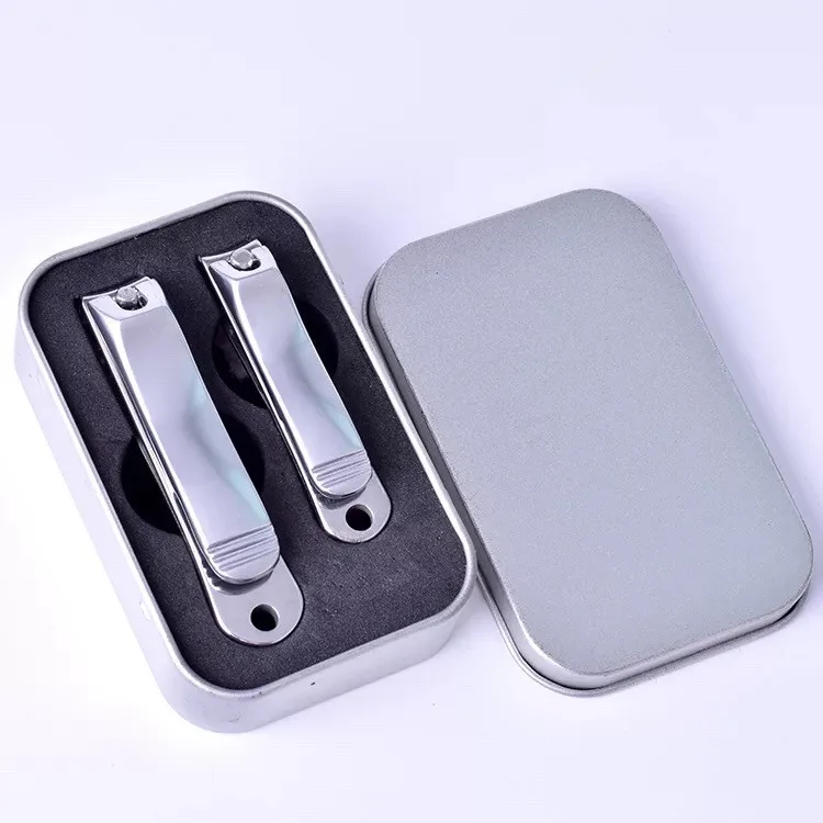 professional stainless steel nail cutter set nail cutter clipper with case for men and women
