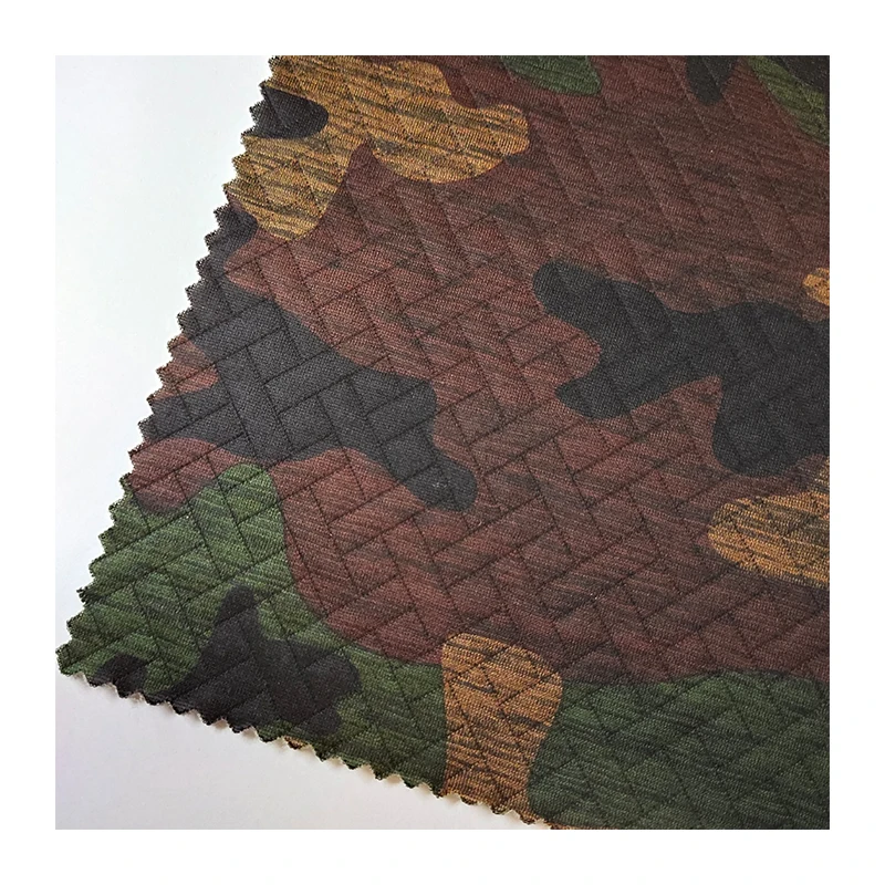  Камуфляжная поли набивная ткань 15% катионный полиэстер