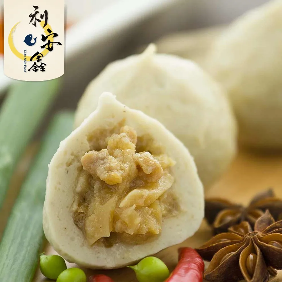 certified Taiwan appetizing bamboo shoots fish ball for client