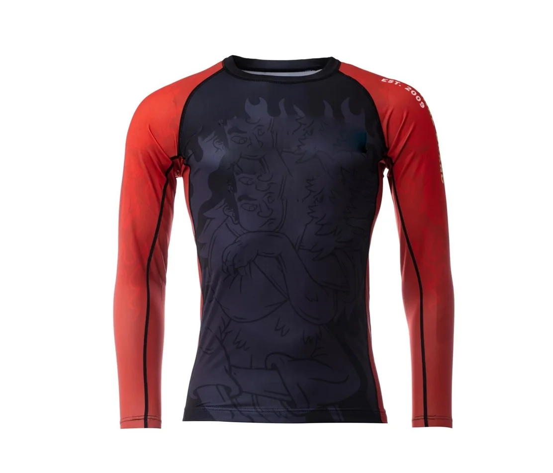 
your own logo Rash Guard Top Striped Swim Shirts for Swimming, Hiking, Surfing 