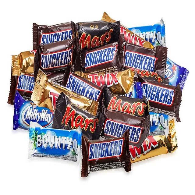 Ореховый шоколад Snickers Bounty Twix