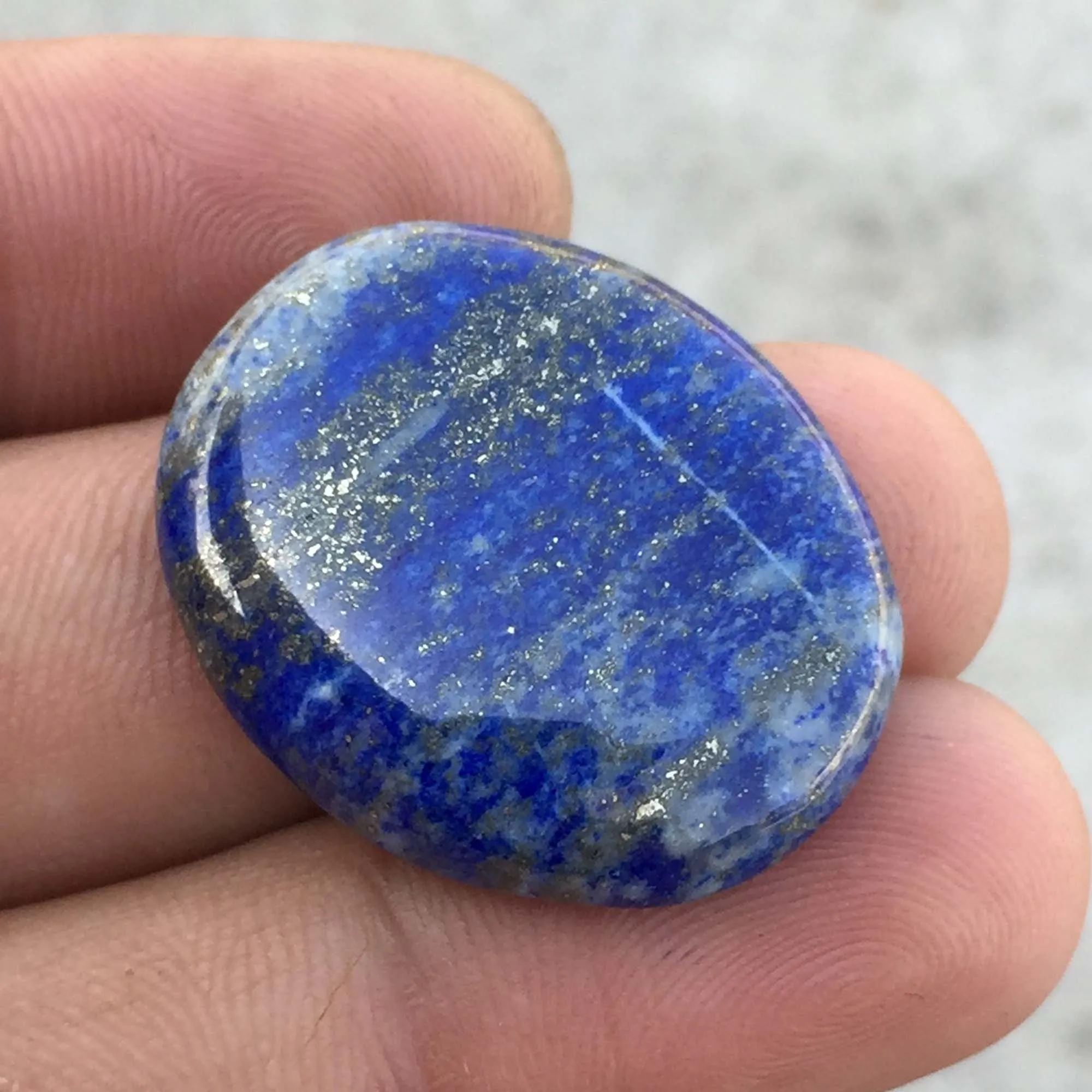 Lapis Lazuli Cabochon Loose Natural Healing Gemstone Wire Wrapping Jewelry Making Wholesale Price Stone