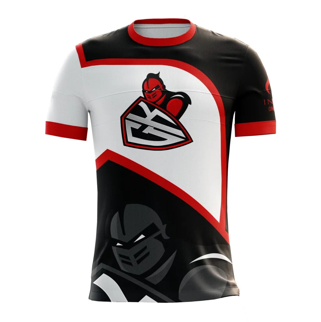 Short Sleeves Players Esports Gaming Jersey Sports T Shirt Custom Made