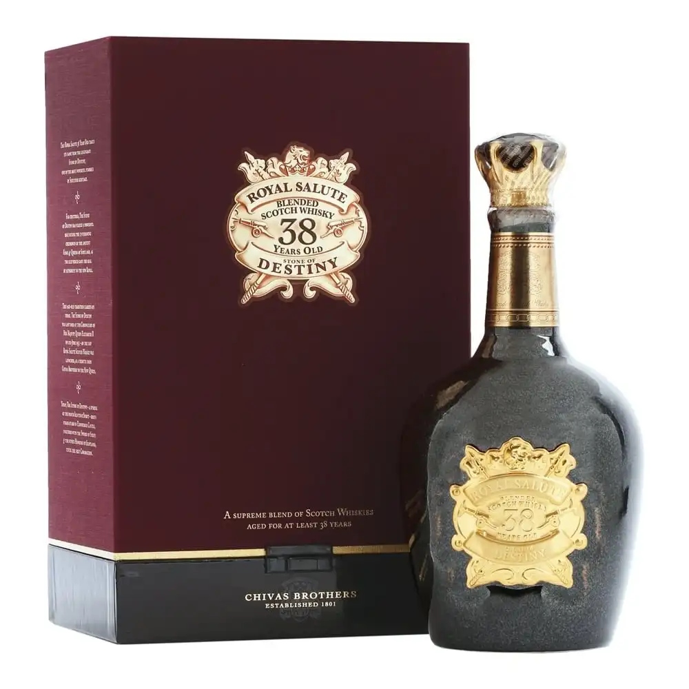 
Original Royal Salute 38 Year Whiskey 6 bottles per case 