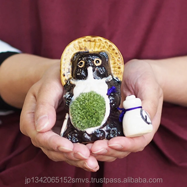 
Exclusive bonsai pot ceramic real moss animal bonsai nursery pots Japan Made 