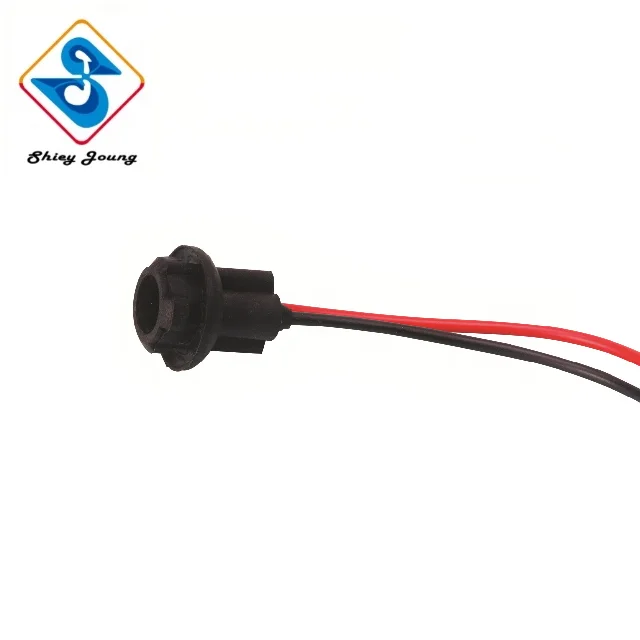 Double Contact Lamp Socket 2 Pin Auto Connector T10 158 194 Bulb Lamp Holder