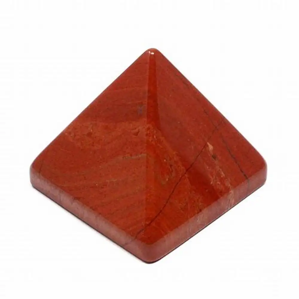 Jasper Pyramid Gemstone Crystal Pyramid Shaped Gemstones Mini Natural Wholesale Handmade Small Red Feng Shui Alfazal Agate India