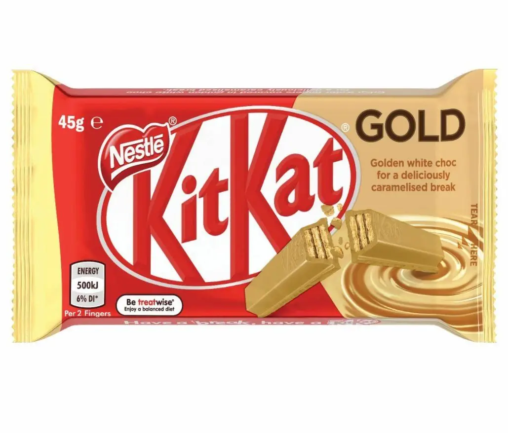 Новый комплект Kat Gold Block 45 г x 48, сделано в австралии