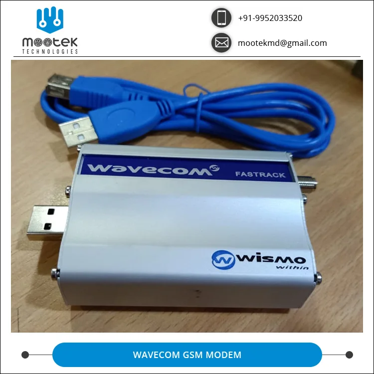 
Hot Selling Wavecom Modem with Power Adapter, Data Cable Accessories from Top Supplier 