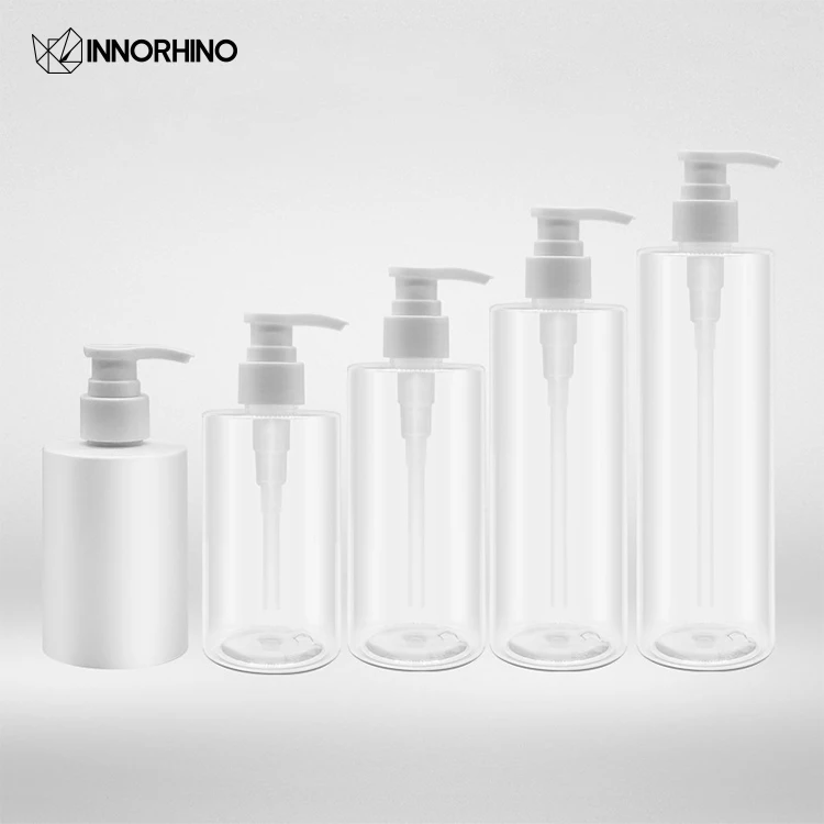 Various Size Round Cylinder Plastic Spray Bottles Fine Mist Sprayer For Shampoo