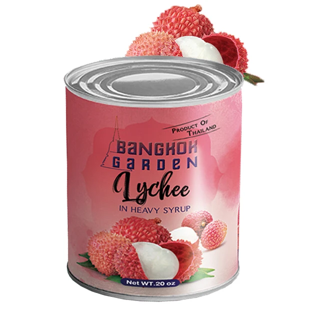 Export Product and Good Price Canned Lychee 15oz. in Heavy Syrup Natural Canned Fresh Fruit From Thailand