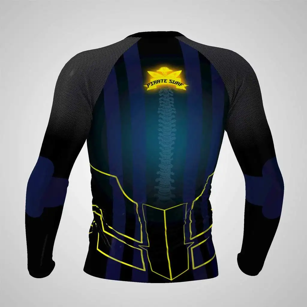 
Sublimation Printed Custom Logo Rash Guard Mma Bjj Surf Rashguard Long Sleeve Manufacturers 