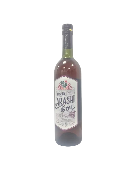 Рисовое вино AKASHI, черный липкий рисовый стакан liqour 750 мл для черного вина