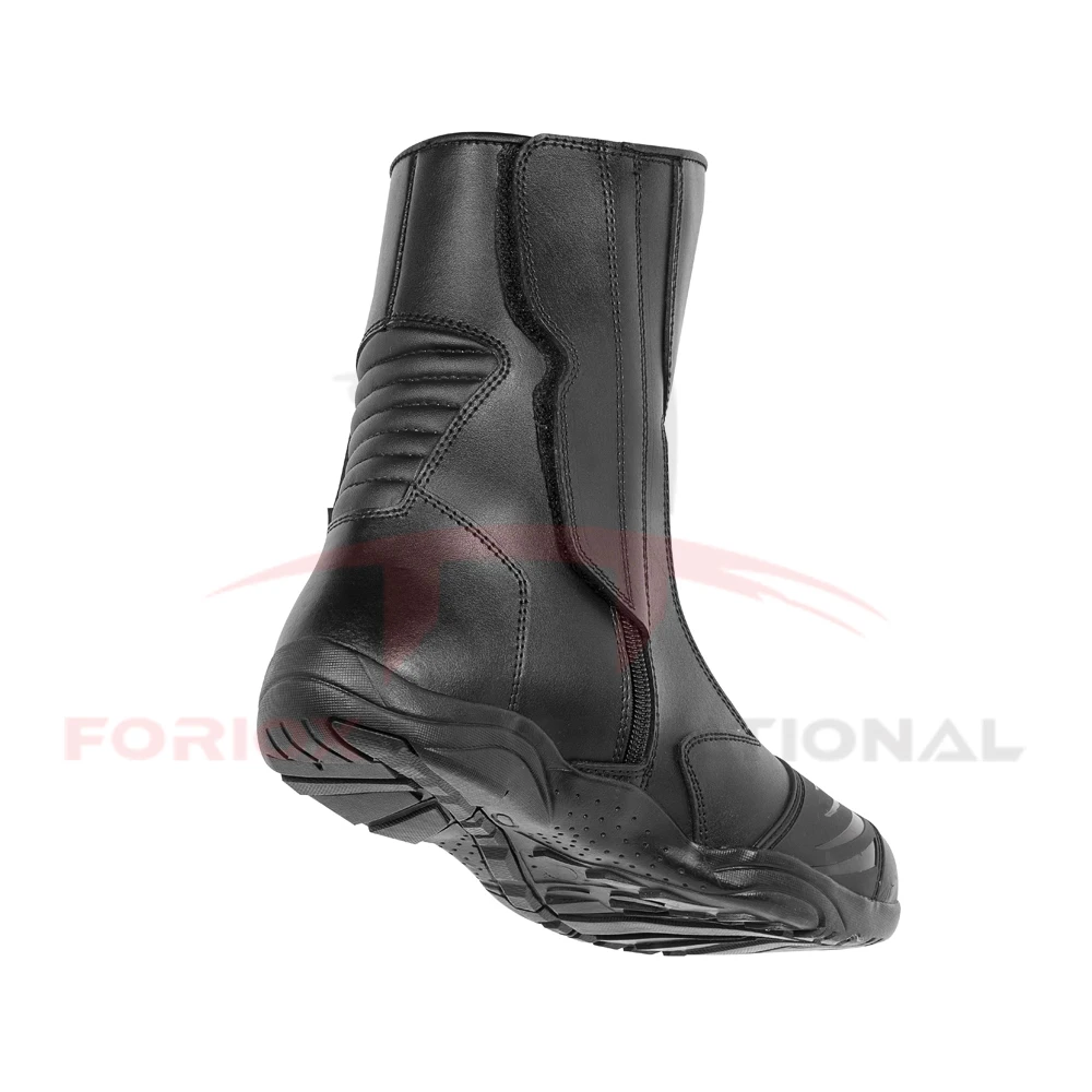
Leather Outdoor Motorcycle Running Touring Trainers Boots Racing Motorbike Shoes 