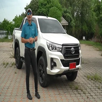  Довольно бывший в употреблении дизельный пикап toyota hilux 4x4 левый