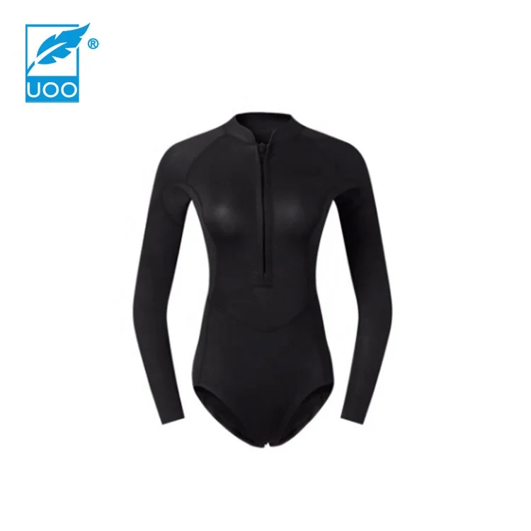 UOO Neoprene Custom Design Spring Wetsuit for Ladies with Front Zipper