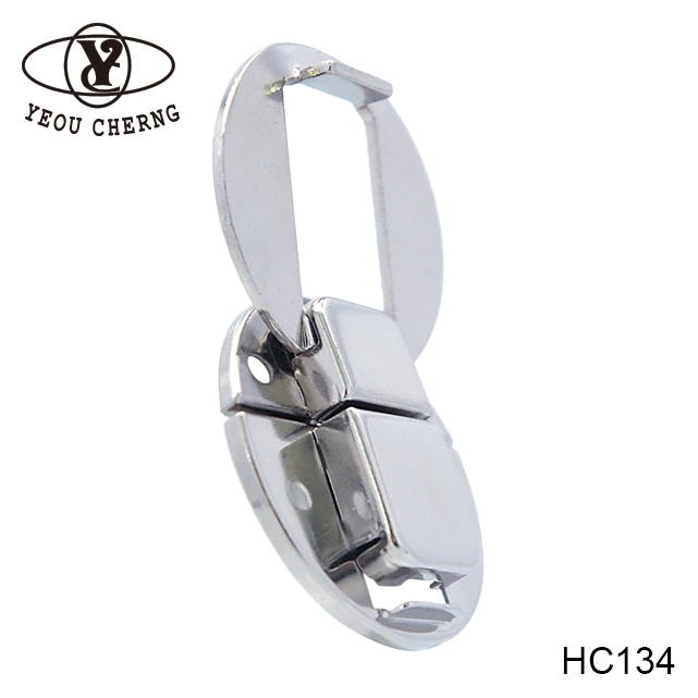 Case hardware HC134 silver color round shape metal draw latch lock for Guitar wooden case aluminum box