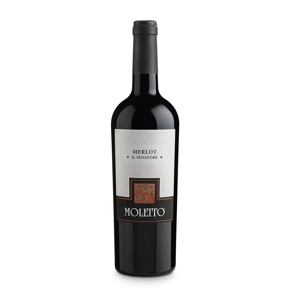  Выбор красного вина Il Senatore Merlot из итальянского венето произведено винограда Cabernet