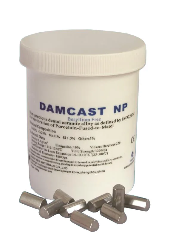Dental Nickel-Chrome DAMCAST NB With Beryllium