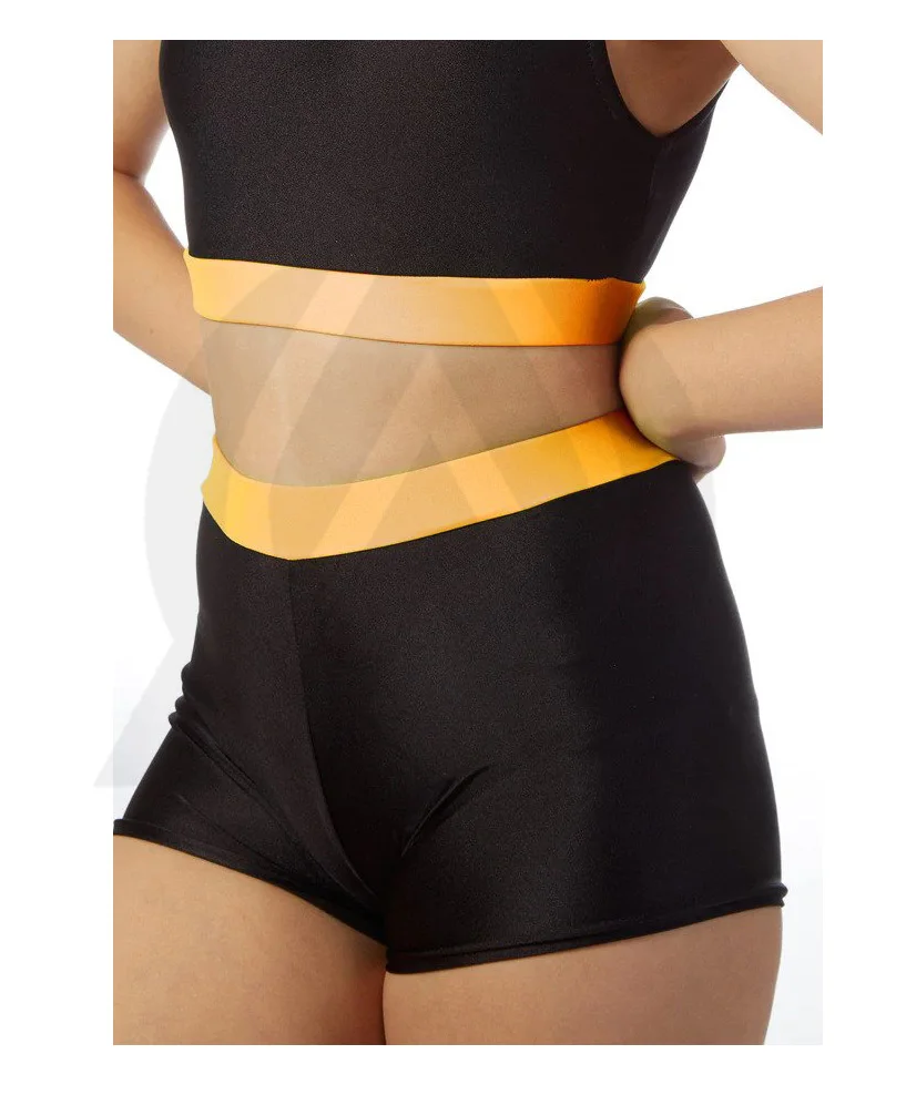 Fashion High Quality Kiddie Little Kids Girls Children Clothings Yoga Dance Set Summer Active Wear Crop Top and Shorts