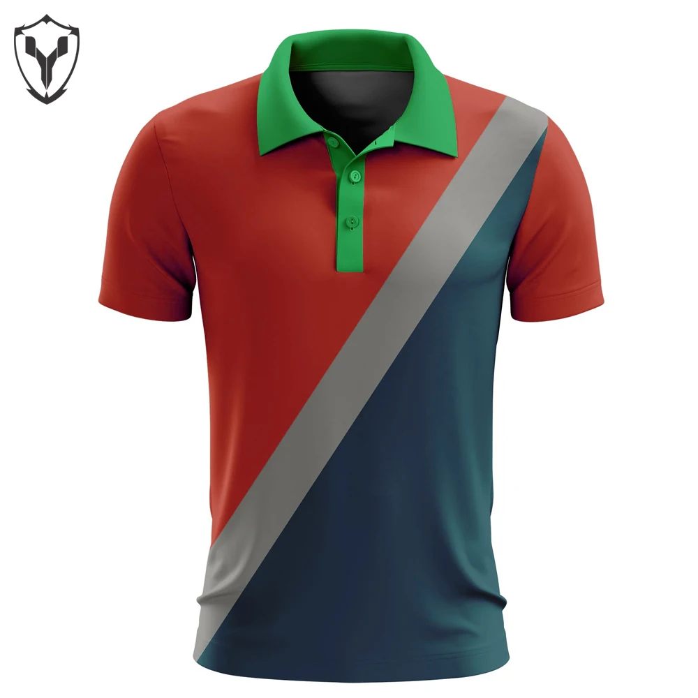  Новая модная мужская рубашка-поло с воротником и логотипом на заказ 2021