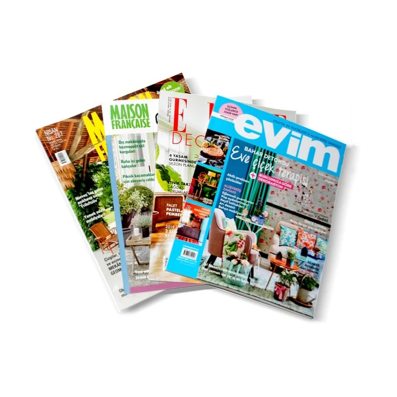 Customized A4 Hard and Softcover Book/Booklet/Magazine/Brochures Printing