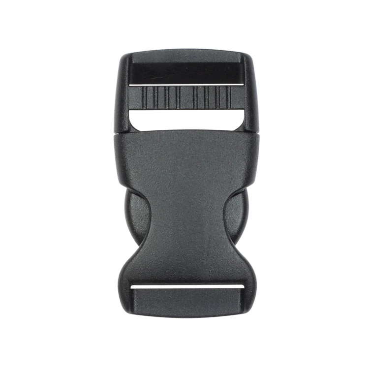 Streamline Plastic Side Release Buckle Single Side Adjustable Backpack Strap Plastic Buckle SSR/S50/S51