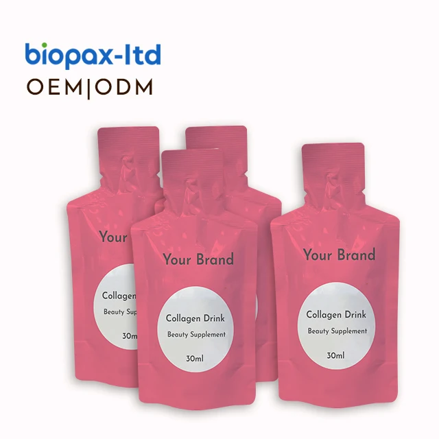 
OEM vitamins collagen sachet for skin moisturizing 