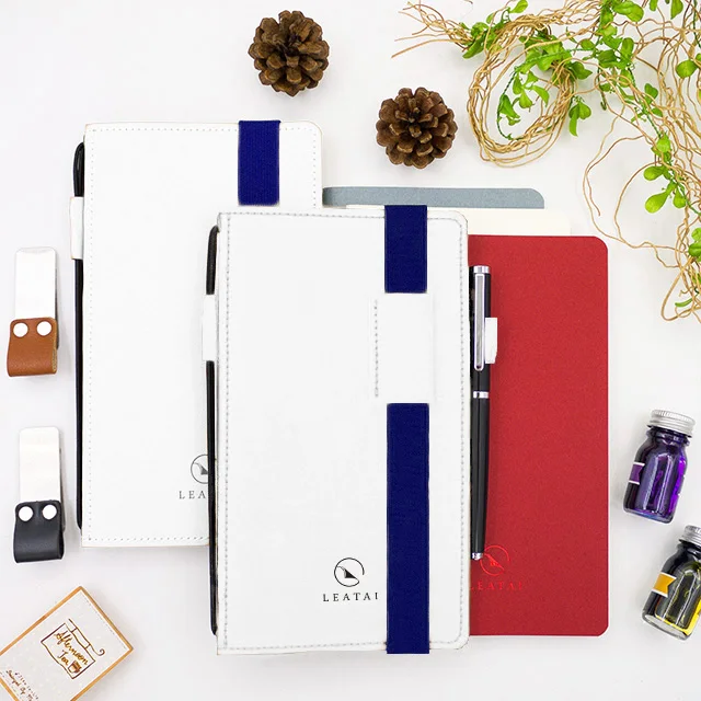 
white cover travel journal notebook 