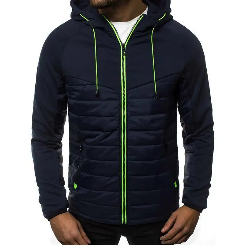 Мужская пузырчатая куртка, зима 2020, мужские пуховики с мягкой подкладкой, теплые толстовки, пальто, куртка на молнии, верхняя одежда