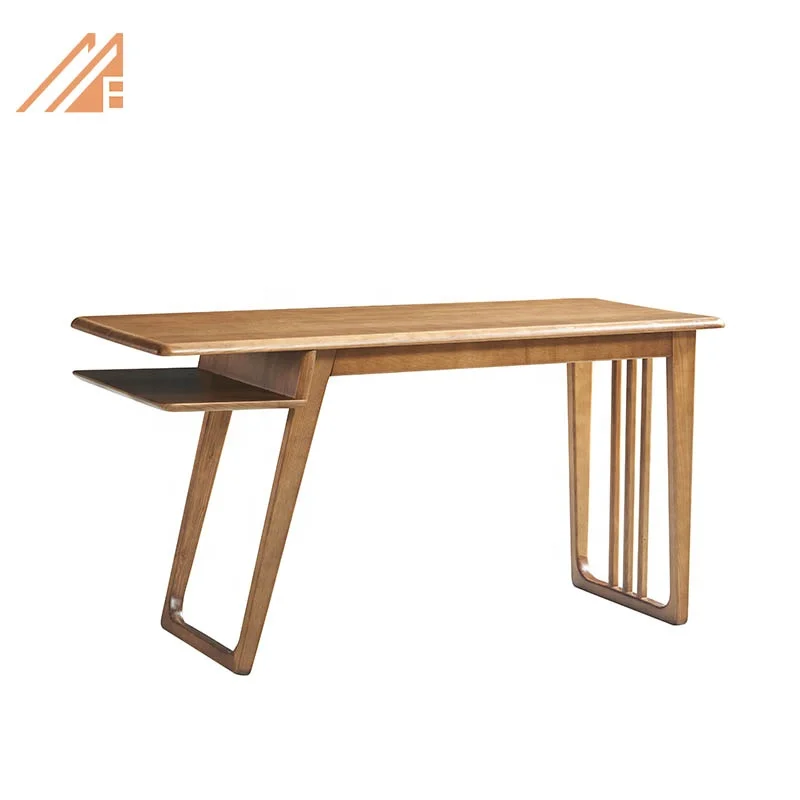 Home Office Desk Computer Desk Ash Wood Solid Office Furniture Modern Scandinavian