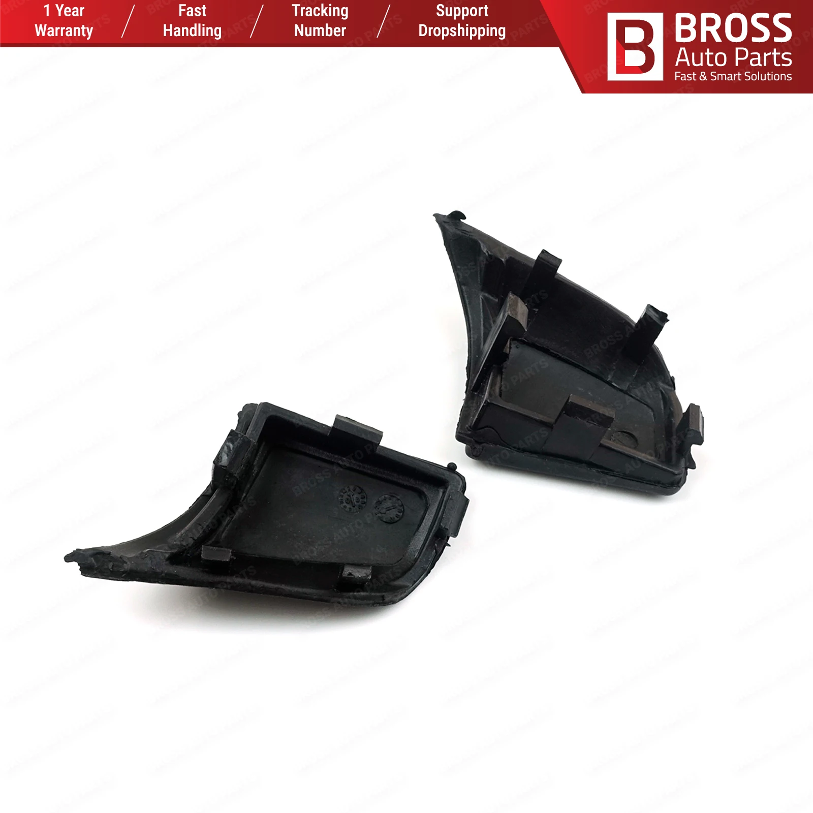 BDP163 2 Pieces Steering Wheel Horn Button Left and Right For  Vauxhall :6242078  Corsa C 2000/2006, Tigra B 2004/2009,