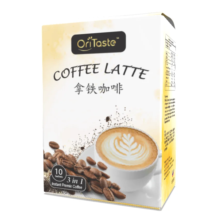 
Boost Your Concentration Special Taste Yummy Coffee 3 in 1 lnstant Premix Premium Latte In Box Oritaste 