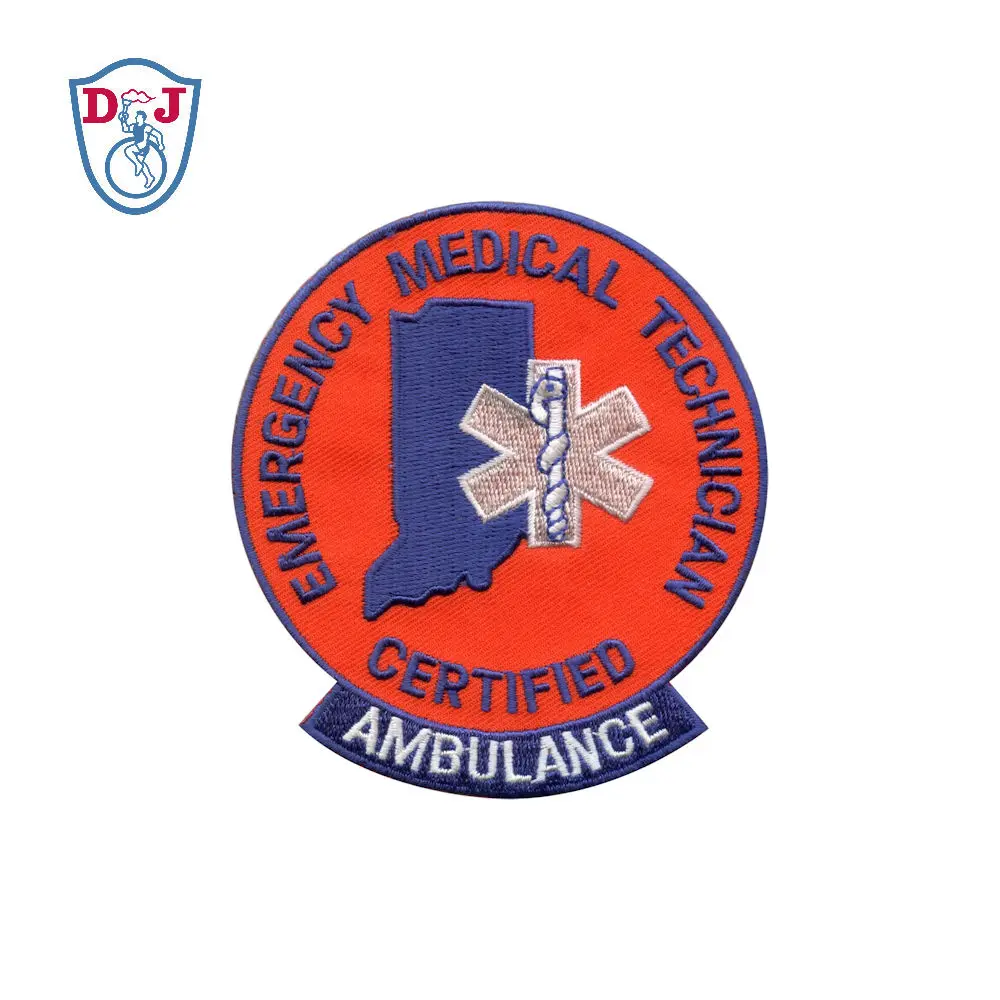 Embroidery Badge Custom Emblem crest Embroidered Patches Garment Accessory