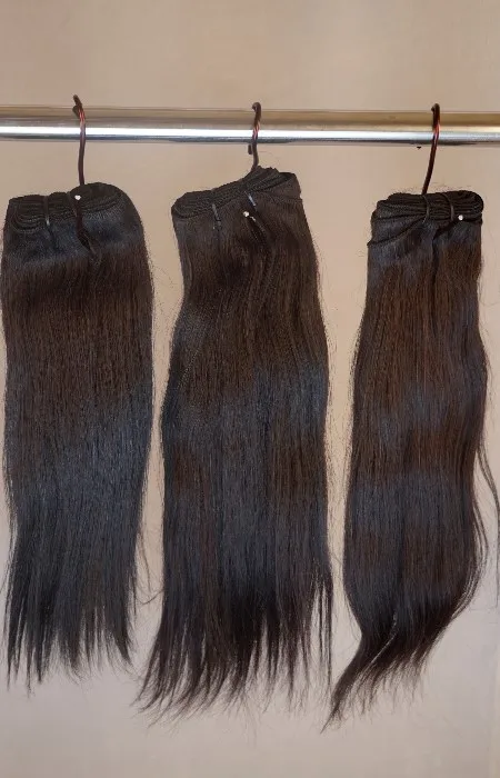 Hair Extensions Wholesale Straight Bundles Pack of 10 100% Human for Sale